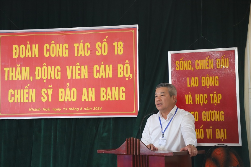 Tập đoàn Dầu khí Việt Nam thăm, động viên cán bộ chiến sĩ, người dân tại huyện đảo Trường Sa và Nhà giàn DK1/9 – Ba Kè